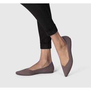Rothy's Thats the Point Flat in Mink